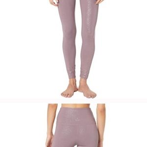 NWT Beyond Yoga Twinkle High Rise Midi Leggings